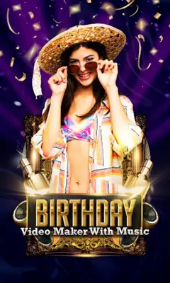 Birthday Video Maker With Birthday Music android App screenshot 6